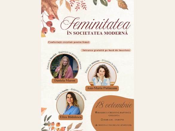 Conferința „Feminitatea în societatea modernă”