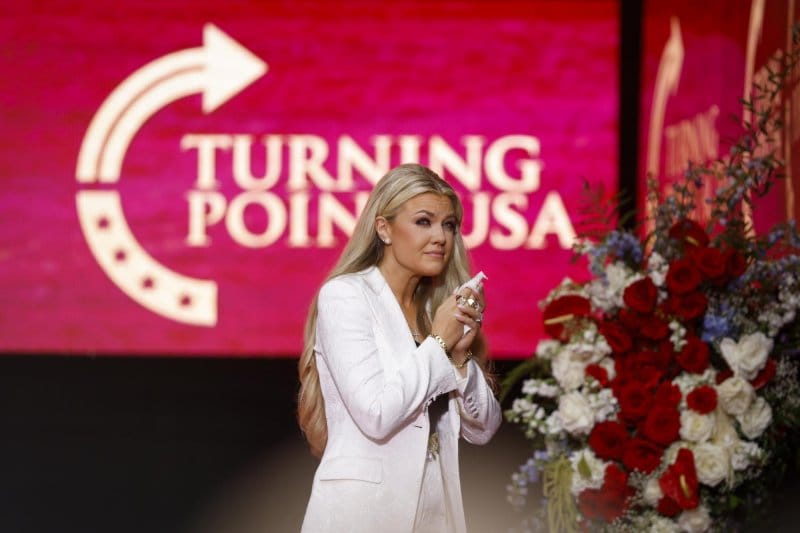 Erika Kirk îl iartă pe ucigașul soțului ei, Charlie