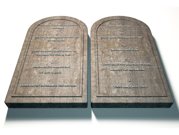 Controverse privind afișarea Celor Zece Porunci în școlile din Texas