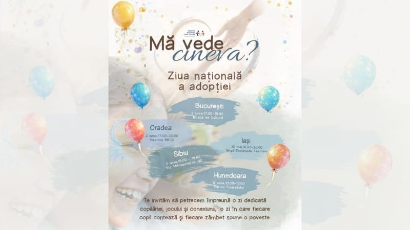 2 iunie - Ziua Naționale a Adopției