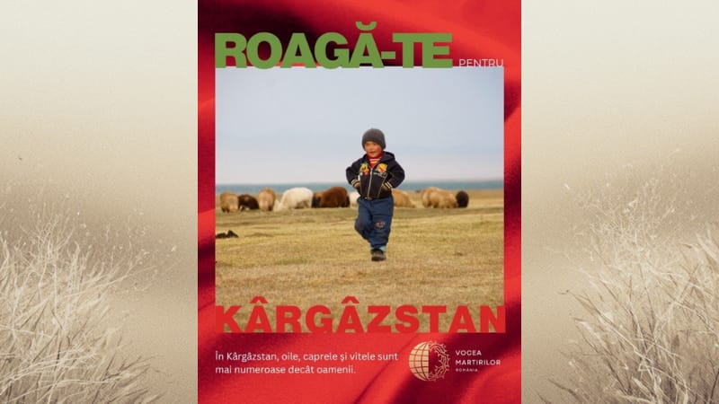 Constrânsă să se roage doar în mijlocul oilor